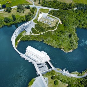 Karapiro Hydro Station, courtesy of Mercury